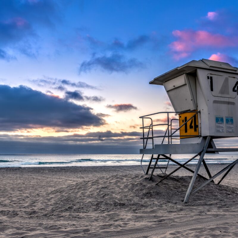 San Diego Beaches - just one of the beautiful spots to visit in San Diego.