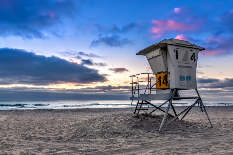 San Diego Beaches - just one of the beautiful spots to visit in San Diego.