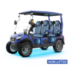 Evolution D6 GT4 color PORTIMAO BLUE Golf Cart