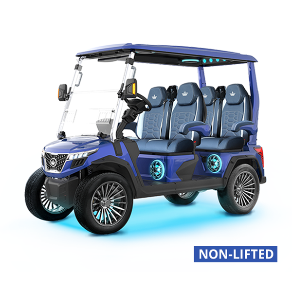 Evolution D6 GT4 color PORTIMAO BLUE Golf Cart
