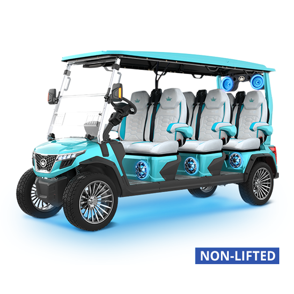 Evolution D6 GT6 color SKY BLUE Golf Cart