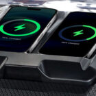 Features ALL d6 DOUBLE WIRELESS MOBILE PHONE CHARGING