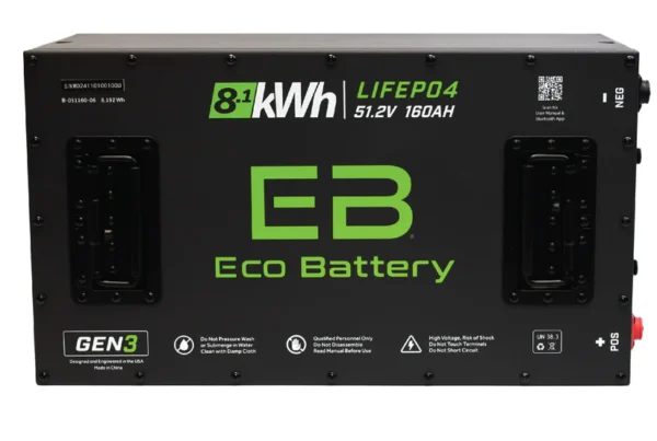 Golf Cart Battery - ECO-Battery 51V 160Ah Gen3 01