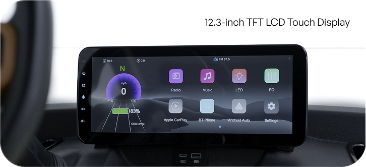 12 3 inch TFT LCD Touch Display